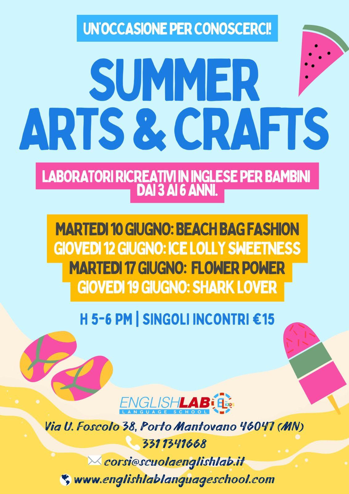 Summer arts and craft