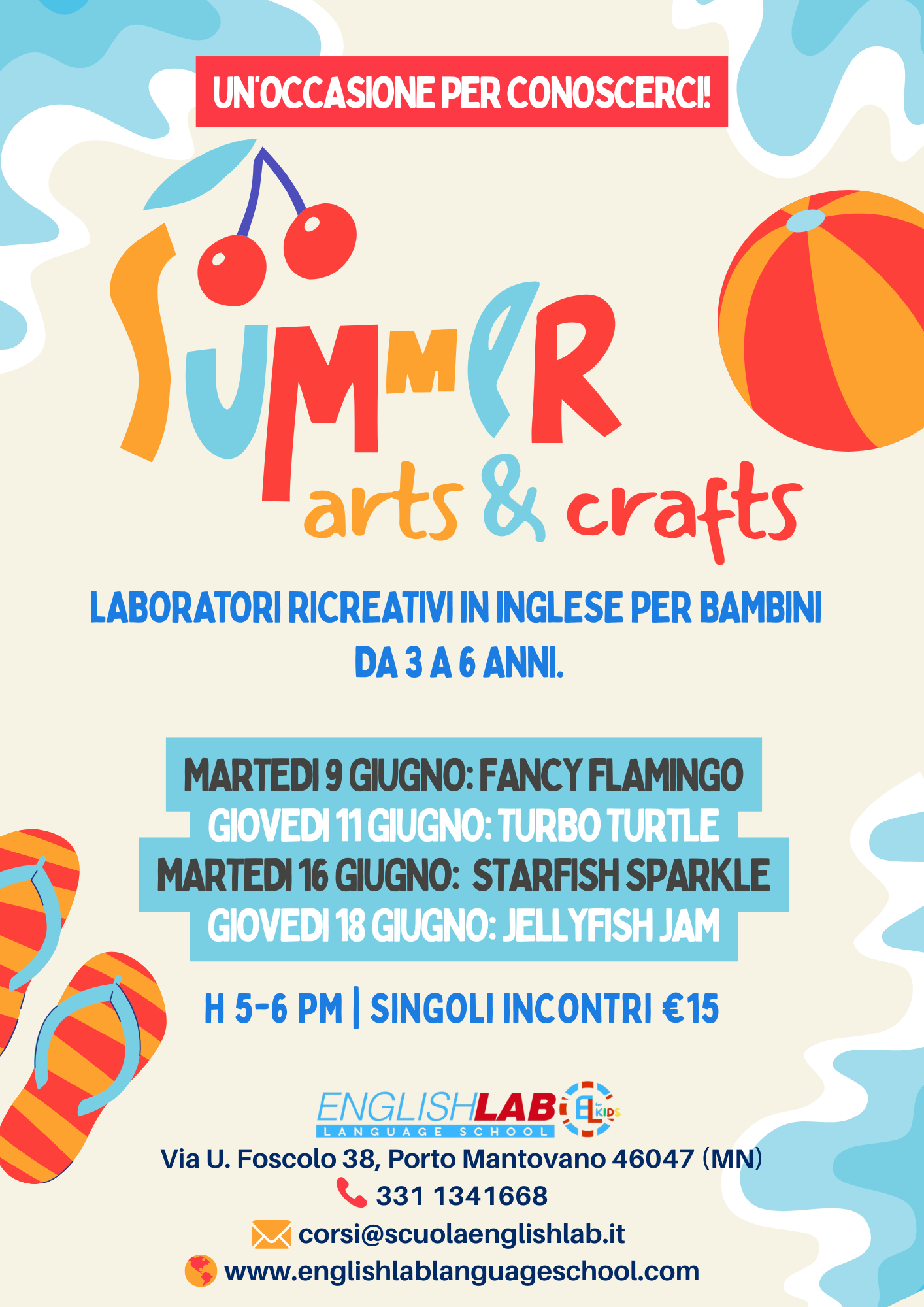 Summer arts and crafts